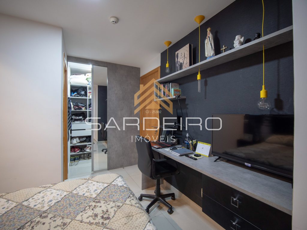 Apartamento 1 Quarto decorado e mobiliado DF Century Plaza Águas Claras