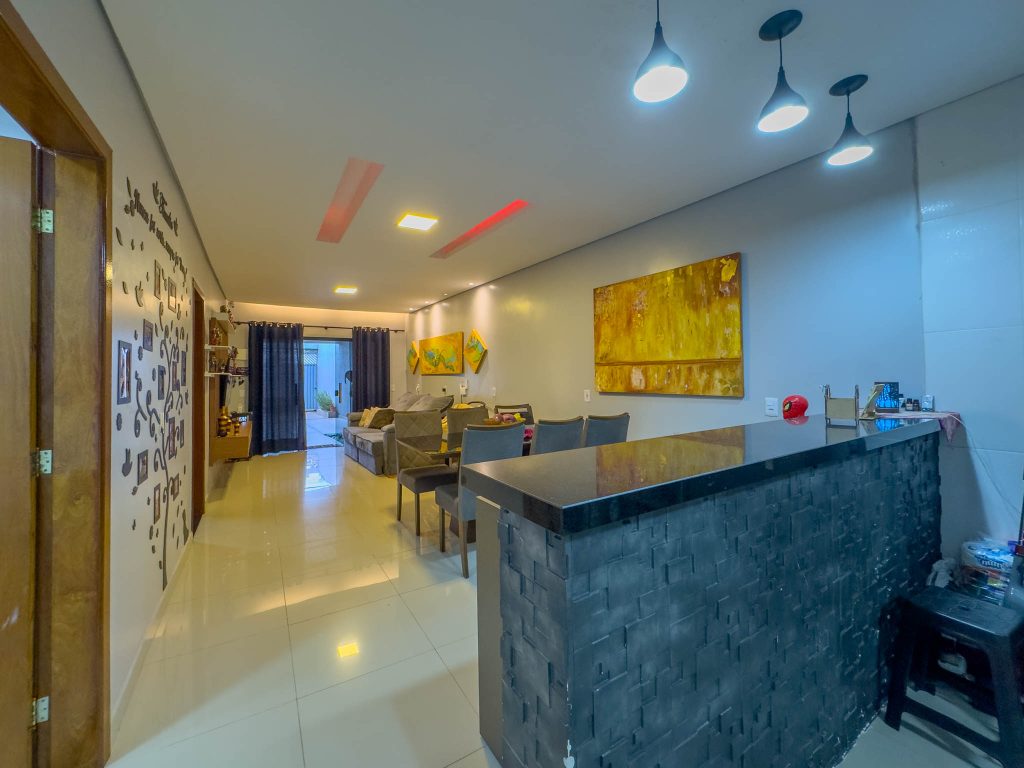 Casa terrea 2 quartos sendo 1 suíte com laje e Moderna Sol nascente Ceilandia DF